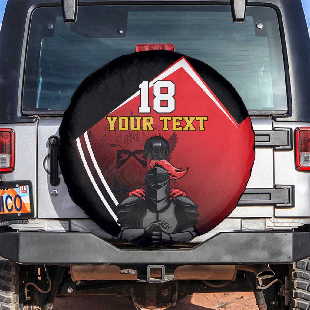 Custom Trinidad and Tobago Cricket Knight Riders Spare Tire Cover Go Champion - Wonder Print Shop