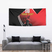 Custom Trinidad and Tobago Cricket Knight Riders Tapestry Go Champion - Wonder Print Shop