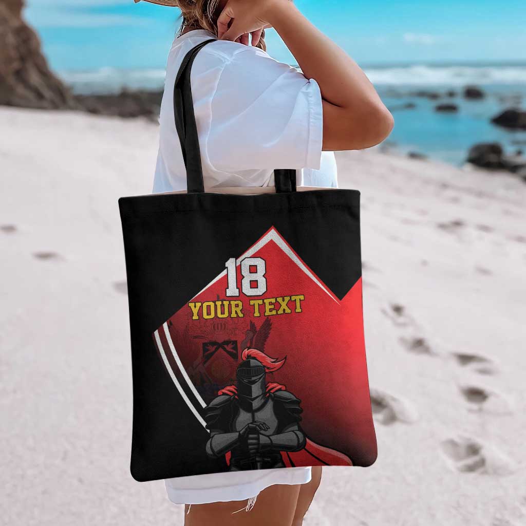 Custom Trinidad and Tobago Cricket Knight Riders Tote Bag Go Champion - Wonder Print Shop