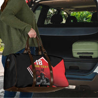 Custom Trinidad and Tobago Cricket Knight Riders Travel Bag Go Champion - Wonder Print Shop