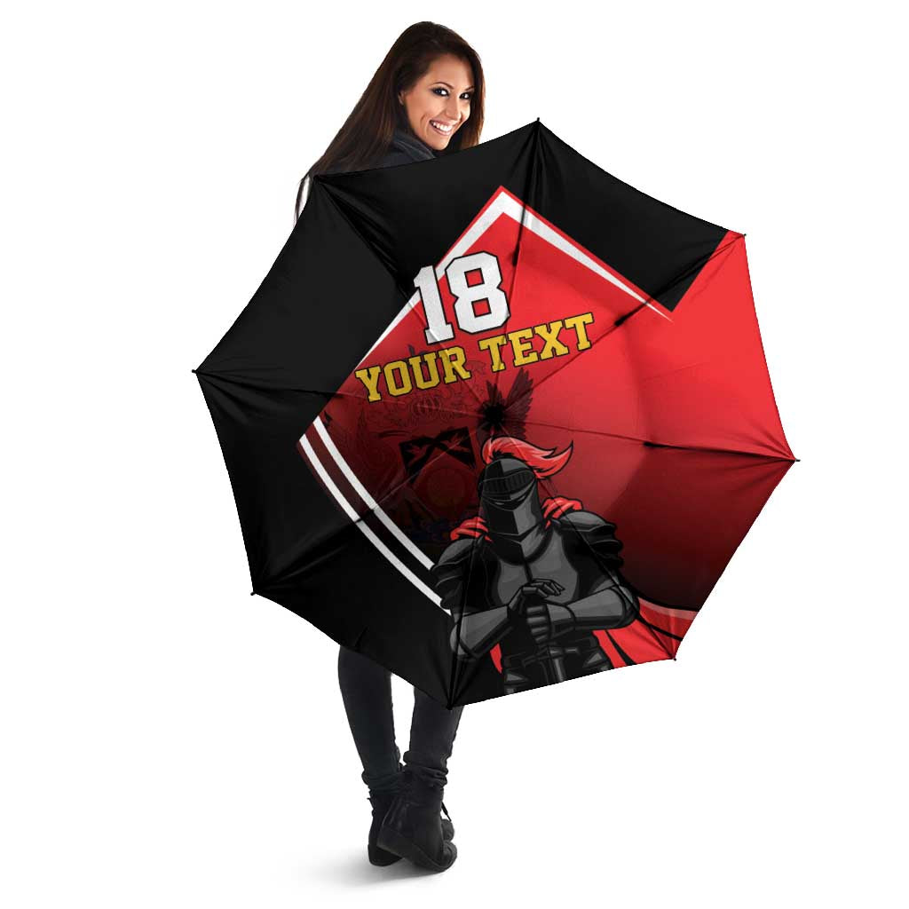 Custom Trinidad and Tobago Cricket Knight Riders Umbrella Go Champion - Wonder Print Shop