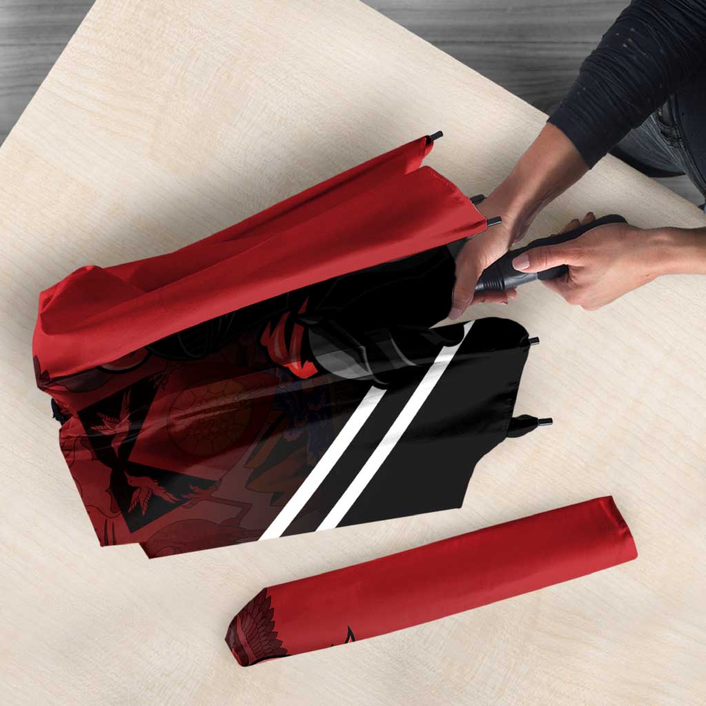 Custom Trinidad and Tobago Cricket Knight Riders Umbrella Go Champion - Wonder Print Shop