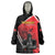 Custom Trinidad and Tobago Cricket Knight Riders Wearable Blanket Hoodie Go Champion - Wonder Print Shop