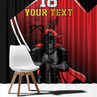 Custom Trinidad and Tobago Cricket Knight Riders Window Curtain Go Champion - Wonder Print Shop