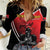 Custom Trinidad and Tobago Cricket Knight Riders Women Casual Shirt Go Champion - Wonder Print Shop