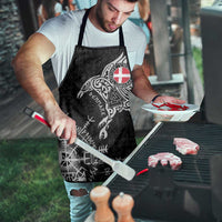 Denmark Viking Ravens Apron Vegvisir Runes Pattern - Wonder Print Shop