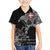 Denmark Viking Ravens Hawaiian Shirt Vegvisir Runes Pattern - Wonder Print Shop