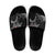 Denmark Viking Ravens Slide Sandals Vegvisir Runes Pattern - Wonder Print Shop