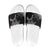 Denmark Viking Ravens Slide Sandals Vegvisir Runes Pattern - Wonder Print Shop
