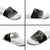 Denmark Viking Ravens Slide Sandals Vegvisir Runes Pattern - Wonder Print Shop