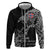 Norway Viking Ravens Hoodie Vegvisir Runes Pattern - Wonder Print Shop