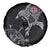Norway Viking Ravens Spare Tire Cover Vegvisir Runes Pattern - Wonder Print Shop