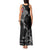 Norway Viking Ravens Tank Maxi Dress Vegvisir Runes Pattern - Wonder Print Shop