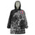 Norway Viking Ravens Wearable Blanket Hoodie Vegvisir Runes Pattern - Wonder Print Shop