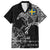 Sweden Viking Ravens Family Matching Summer Maxi Dress and Hawaiian Shirt Vegvisir Runes Pattern - Wonder Print Shop