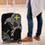 Sweden Viking Ravens Luggage Cover Vegvisir Runes Pattern - Wonder Print Shop