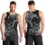 Sweden Viking Ravens Men Tank Top Vegvisir Runes Pattern - Wonder Print Shop
