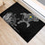 Sweden Viking Ravens Rubber Doormat Vegvisir Runes Pattern - Wonder Print Shop