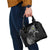 Sweden Viking Ravens Shoulder Handbag Vegvisir Runes Pattern - Wonder Print Shop