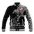 Greenland Viking Ravens Baseball Jacket Vegvisir Runes Pattern - Wonder Print Shop