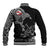 Greenland Viking Ravens Baseball Jacket Vegvisir Runes Pattern - Wonder Print Shop