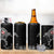Greenland Viking Ravens 4 in 1 Can Cooler Tumbler Vegvisir Runes Pattern - Wonder Print Shop