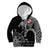 Greenland Viking Ravens Kid Hoodie Vegvisir Runes Pattern - Wonder Print Shop