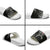 Greenland Viking Ravens Slide Sandals Vegvisir Runes Pattern - Wonder Print Shop