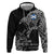 Scotland Viking Ravens Hoodie Vegvisir Runes Pattern - Wonder Print Shop