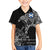 Scotland Viking Ravens Kid Hawaiian Shirt Vegvisir Runes Pattern - Wonder Print Shop