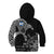 Scotland Viking Ravens Kid Hoodie Vegvisir Runes Pattern - Wonder Print Shop
