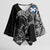 Scotland Viking Ravens Kimono Sleeve Blouse Vegvisir Runes Pattern - Wonder Print Shop