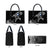 Scotland Viking Ravens Leather Bag Vegvisir Runes Pattern - Wonder Print Shop