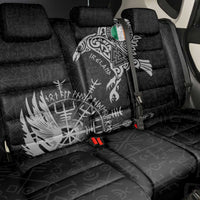 Ireland Viking Ravens Back Car Seat Cover Vegvisir Runes Pattern - Wonder Print Shop