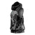 Wales Viking Ravens Sleeveless Hoodie Vegvisir Runes Pattern - Wonder Print Shop