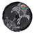 Wales Viking Ravens Spare Tire Cover Vegvisir Runes Pattern - Wonder Print Shop