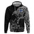 Finland Viking Ravens Hoodie Vegvisir Runes Pattern - Wonder Print Shop