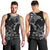 Finland Viking Ravens Men Tank Top Vegvisir Runes Pattern - Wonder Print Shop