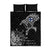 Finland Viking Ravens Quilt Bed Set Vegvisir Runes Pattern - Wonder Print Shop