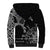 Finland Viking Ravens Sherpa Hoodie Vegvisir Runes Pattern - Wonder Print Shop