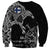 Finland Viking Ravens Sweatshirt Vegvisir Runes Pattern - Wonder Print Shop