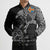 Aland Viking Ravens Bomber Puffer Jacket Vegvisir Runes Pattern - Wonder Print Shop