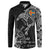 Aland Viking Ravens Button Sweatshirt Vegvisir Runes Pattern - Wonder Print Shop