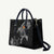 Aland Viking Ravens Leather Bag Vegvisir Runes Pattern - Wonder Print Shop