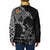Aland Viking Ravens Padded Jacket Vegvisir Runes Pattern - Wonder Print Shop