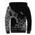 Aland Viking Ravens Sherpa Hoodie Vegvisir Runes Pattern - Wonder Print Shop