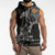 Aland Viking Ravens Sleeveless Hoodie Vegvisir Runes Pattern - Wonder Print Shop