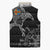 Aland Viking Ravens Sleeveless Puffer Jacket Vegvisir Runes Pattern - Wonder Print Shop