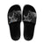 Aland Viking Ravens Slide Sandals Vegvisir Runes Pattern - Wonder Print Shop