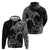 Aland Viking Ravens Zip Hoodie Vegvisir Runes Pattern - Wonder Print Shop